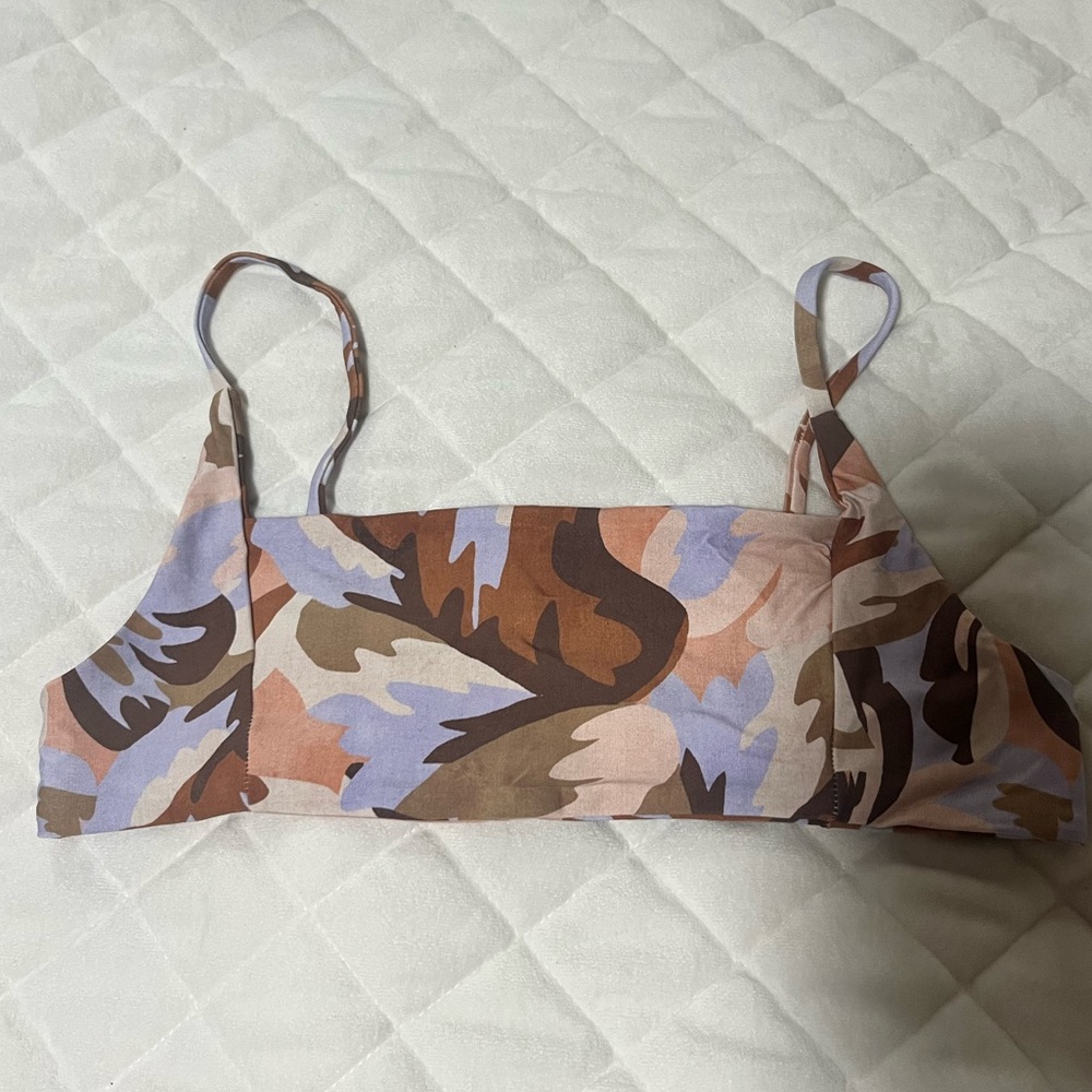 Stone fox swim suit top size S